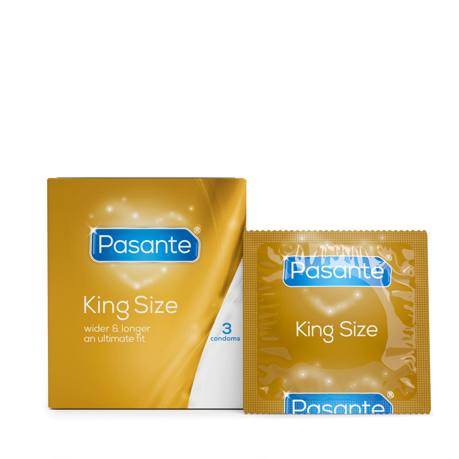 Pasante King Size Kondome 3 Stück 60 mm