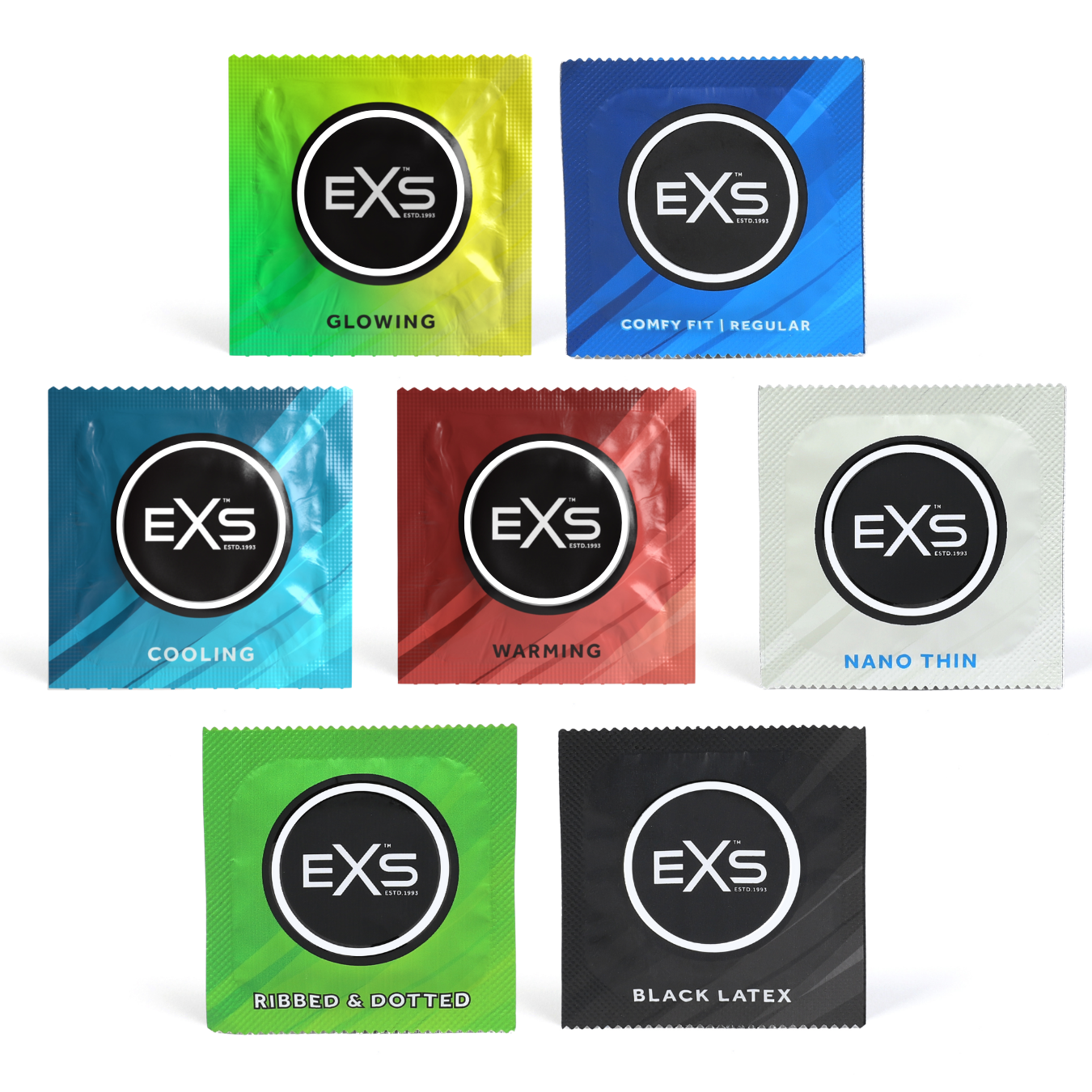 EXS Variety Pack 1 Kondome Mix 48 Stück vegan
