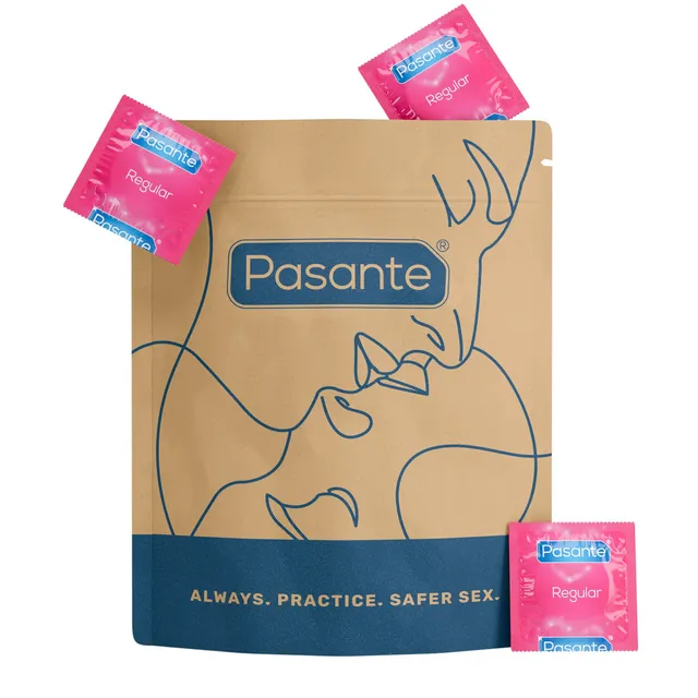 Pasante Regular Kondome 36 Stück 54mm Standard latexfrei