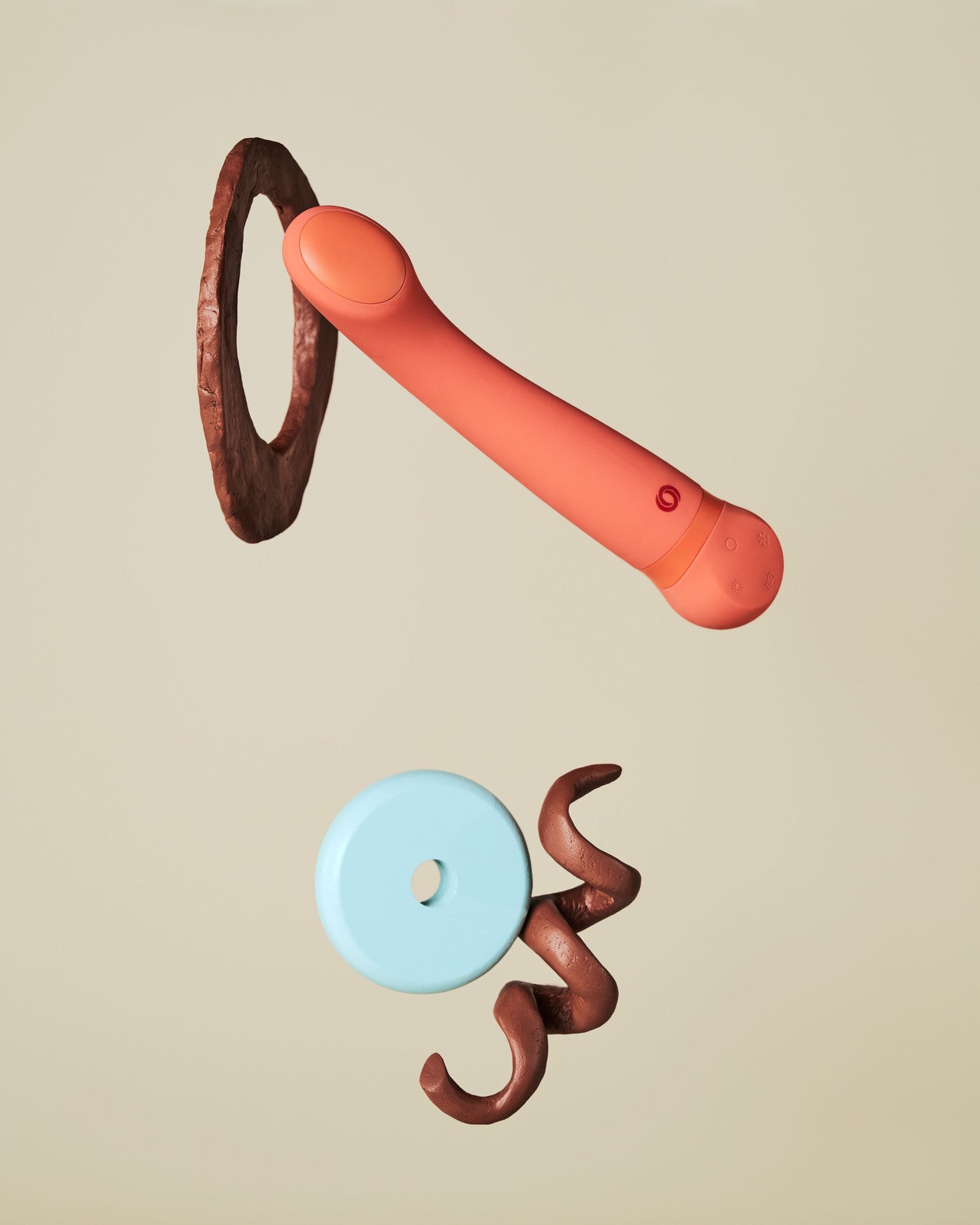 Control Be Icy Hot Vibrator wärmend kühlend wasserdicht