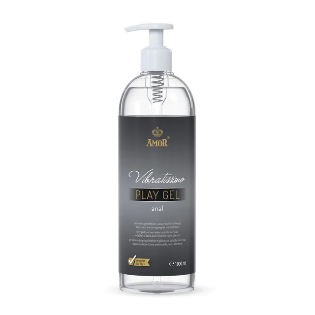 Vibratissimo Play Gel Anal Gleitgel 1000 ml extra gleitfähig