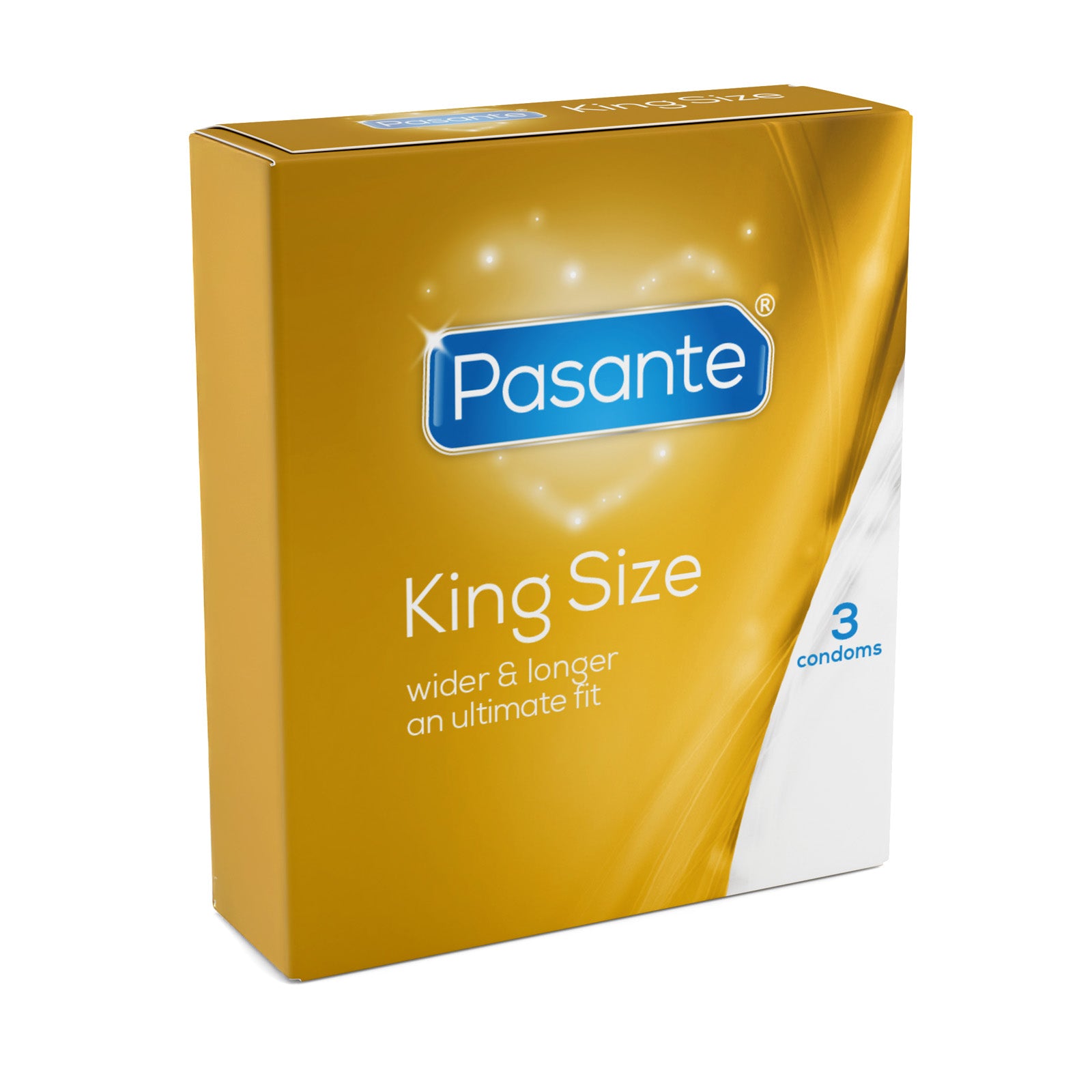 Pasante King Size Kondome 3 Stück 60 mm