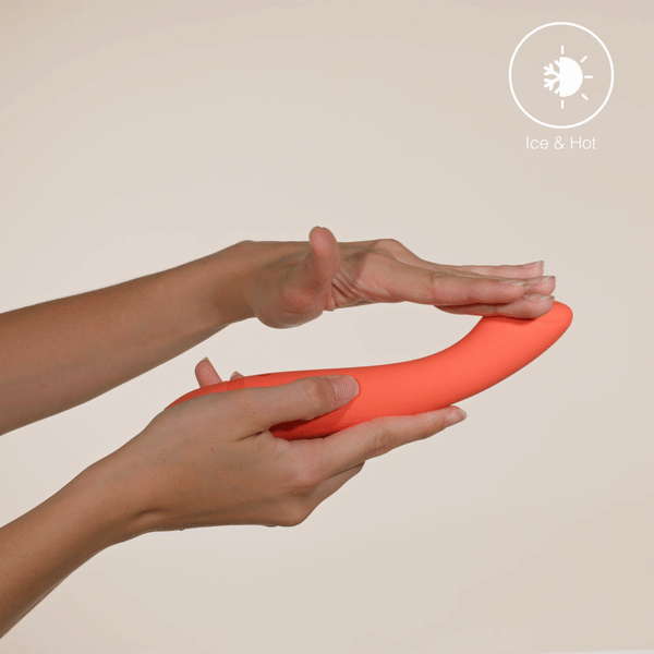 Control Be Icy Hot Vibrator wärmend kühlend wasserdicht