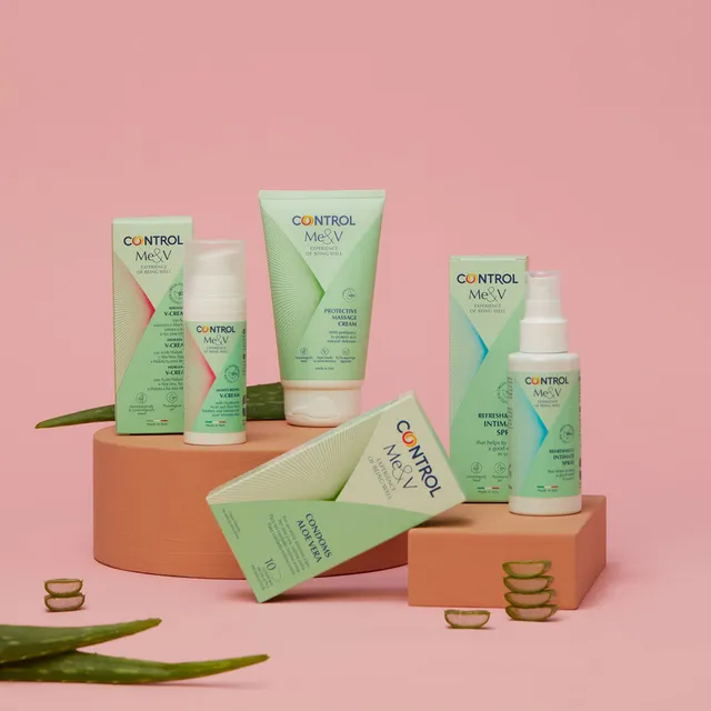 Control Intimpflege Kit 3-teilig Spray Creme Massage