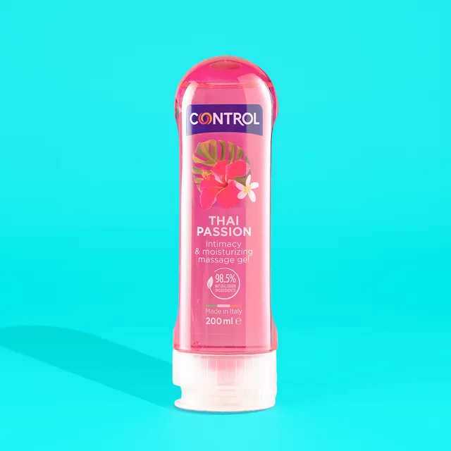Control Gel Thai Passion Massagegel 200 ml 2 in 1 würzig