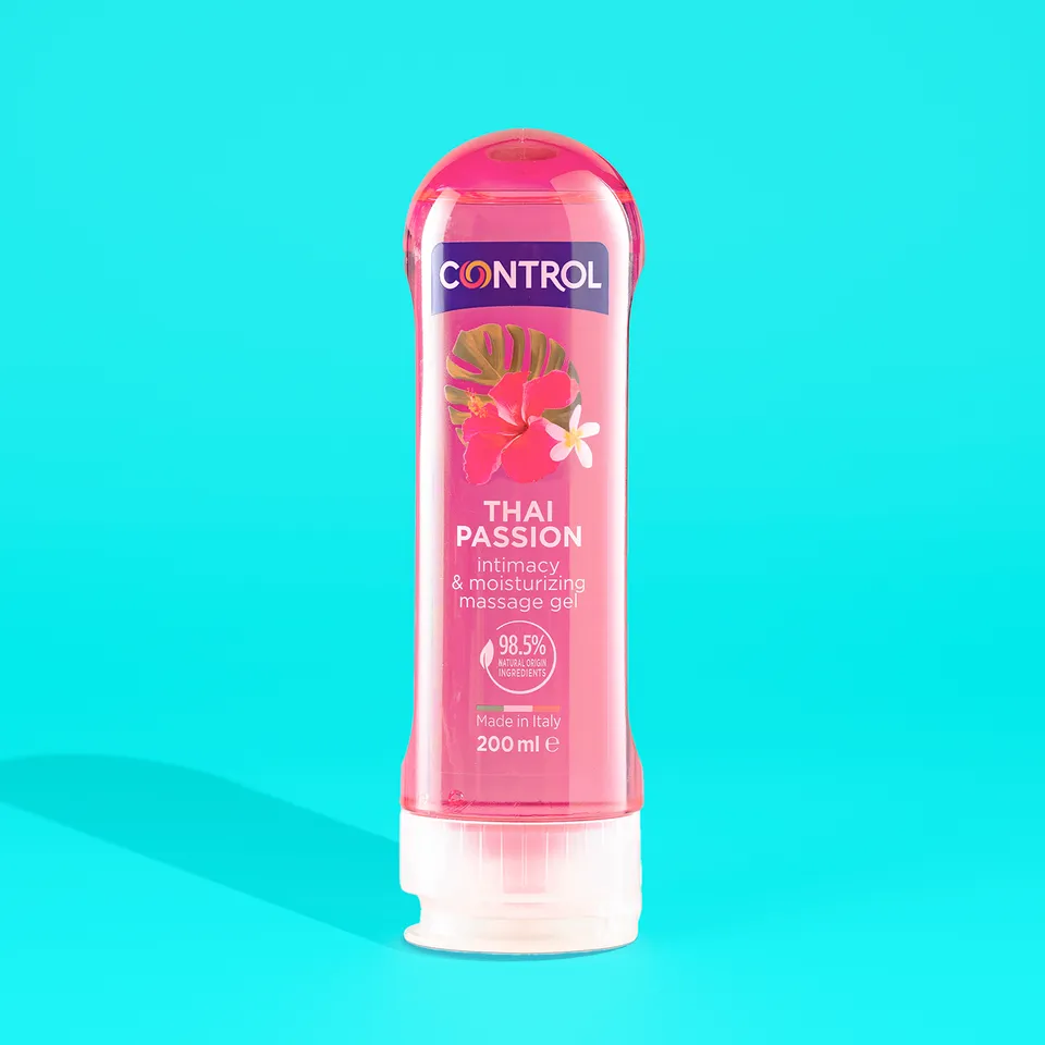 Control Gel Thai Passion Massagegel 200 ml 2 in 1 würzig