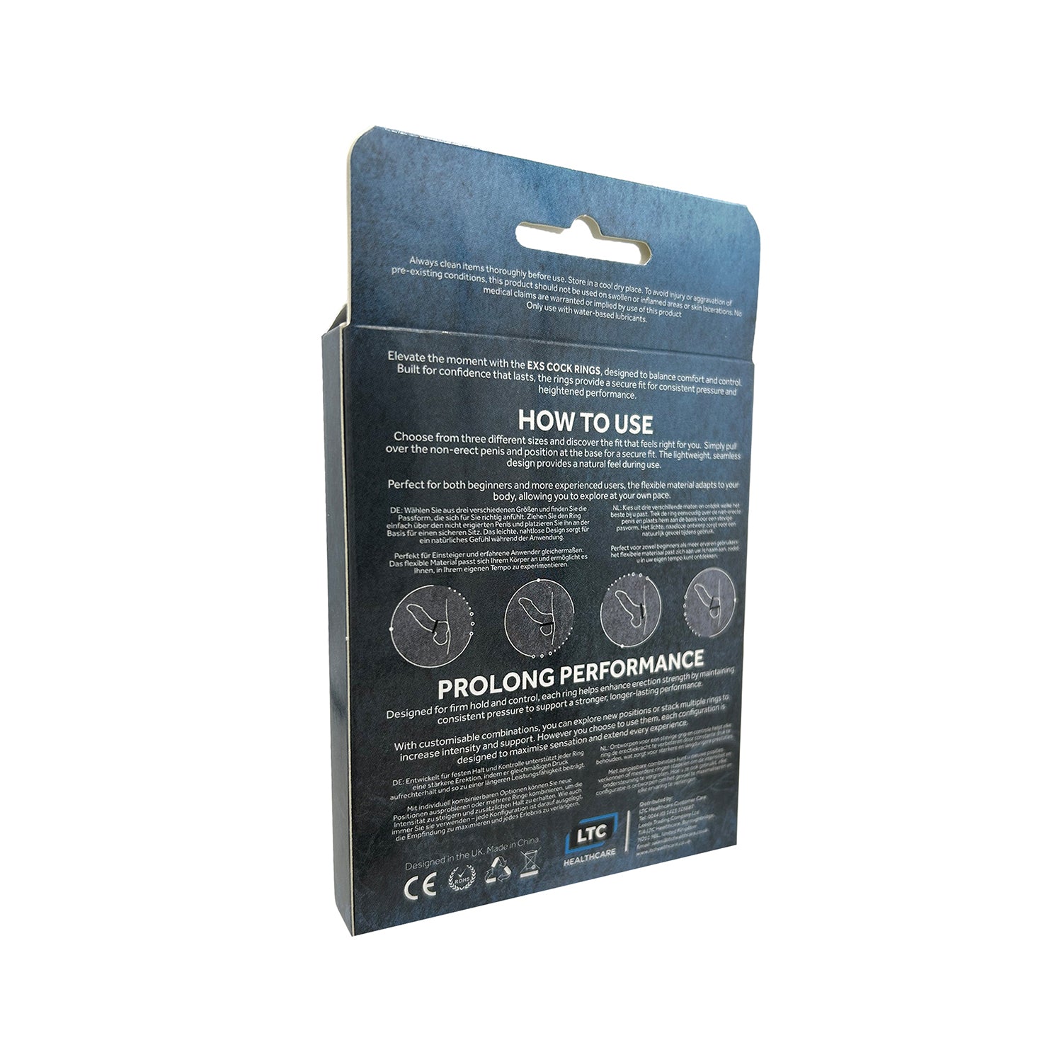 EXS AquaBoost Control Rings Penisringe 3er Set