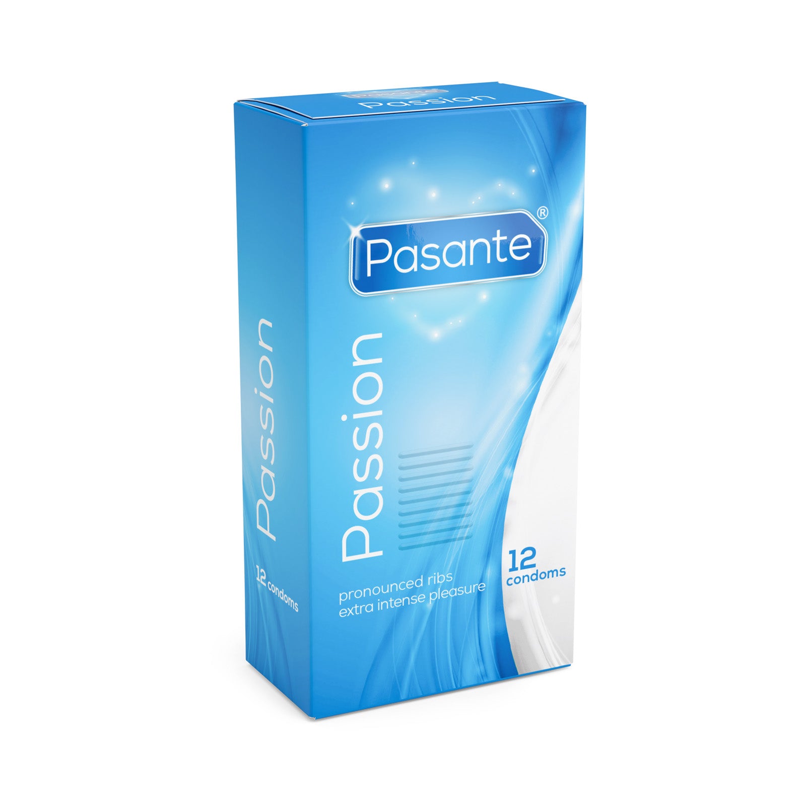 Pasante Passion Kondome 12 Stück gerippt