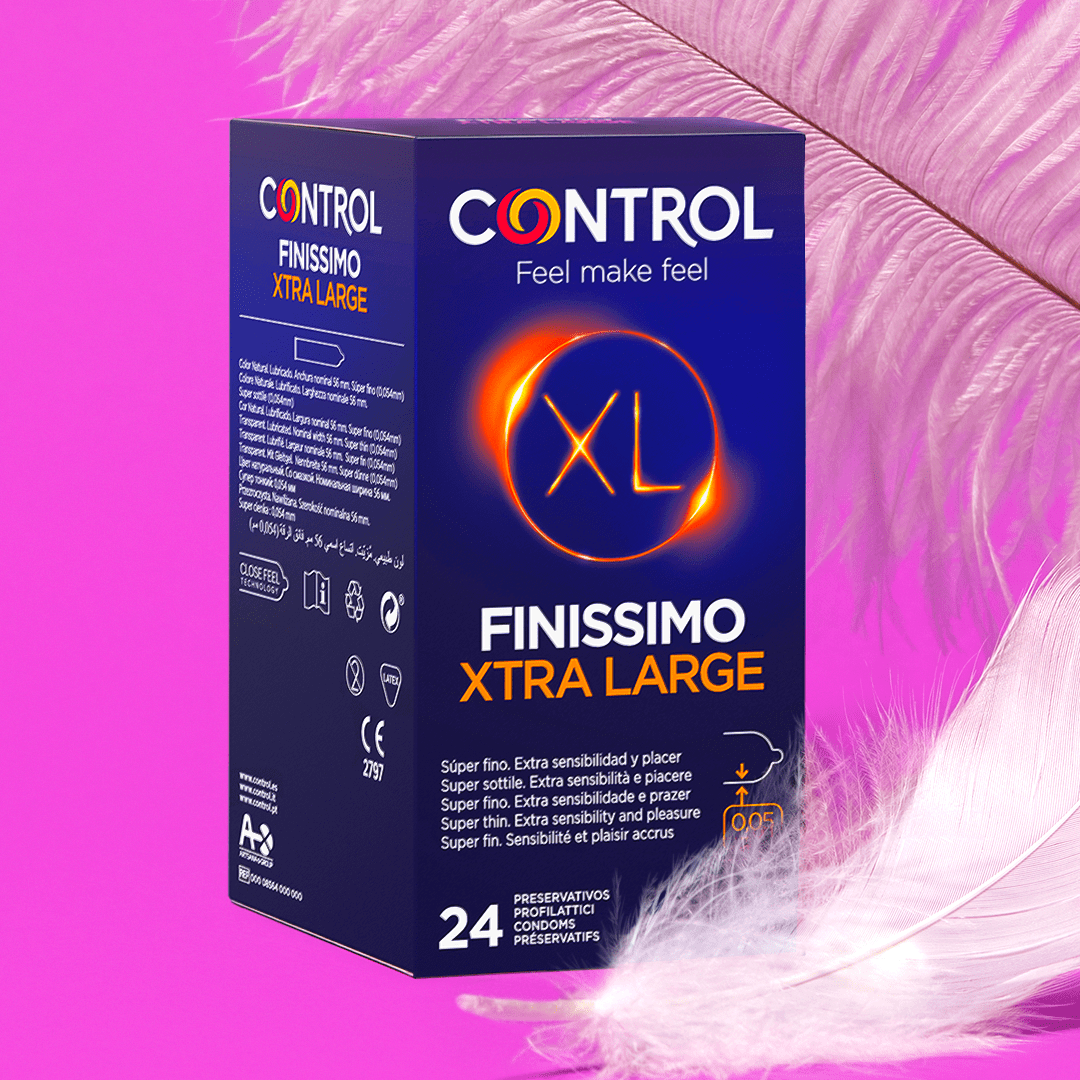 Control Finissimo Xtra Large Kondome 24 Stück hauchdünn
