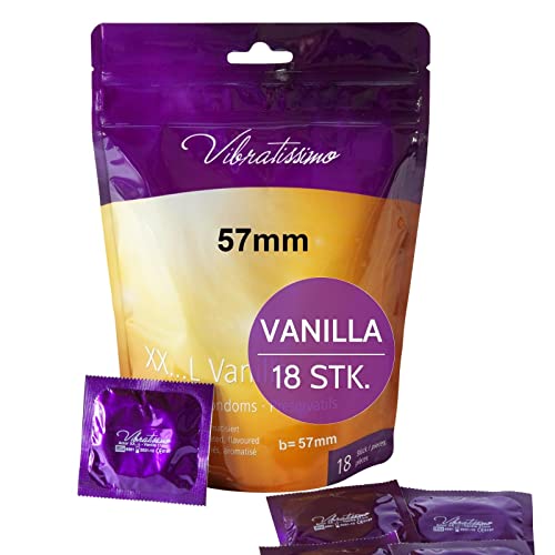 Vibratissimo Vanilla Kondome 18 Stück 64 mm Vanille gefühlsecht