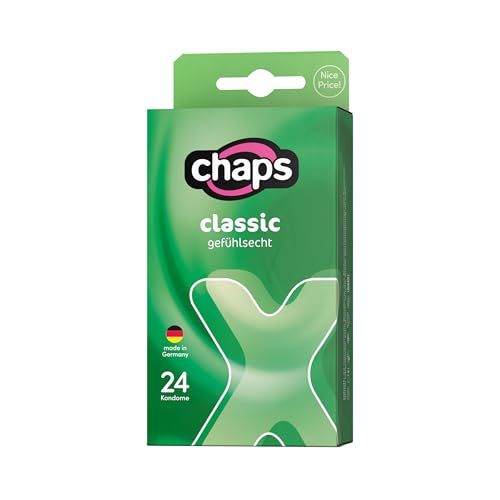 Chaps Classic Kondome transparent 24 Stück gefühlsecht 52 mm