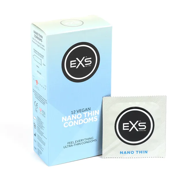 EXS Condoms Nano Thin Kondome 53mm 12 Stück