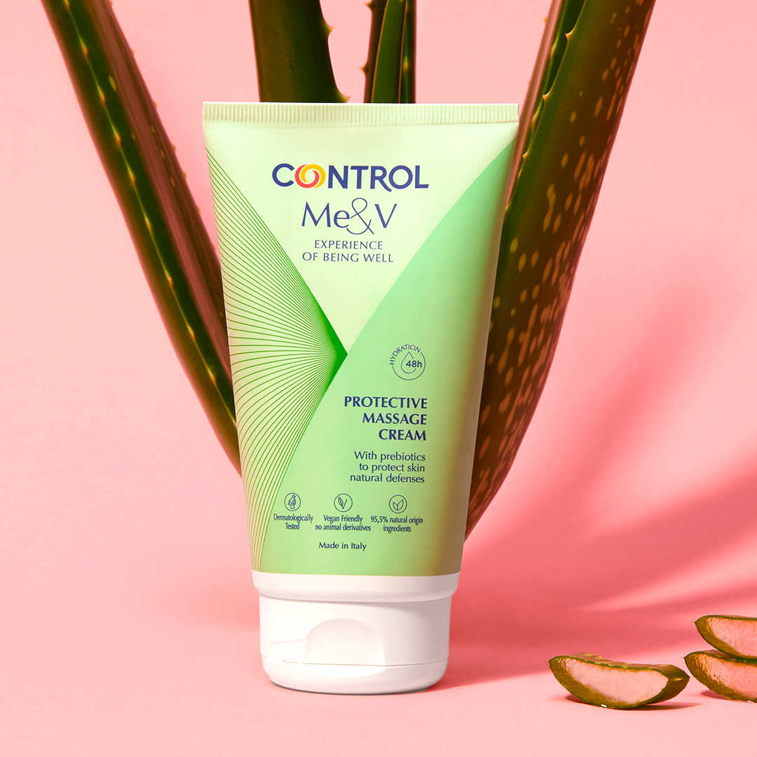 Control Gel Massagecreme Protettiva 150 ml Aloe Vera Mandelöl