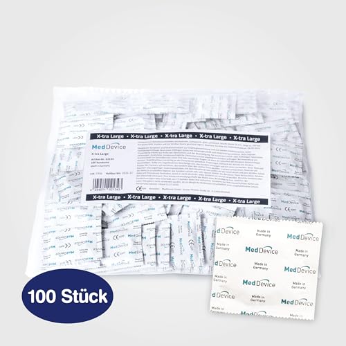 Med Device Xtra Large Kondome 100 Stück 55 mm transparent