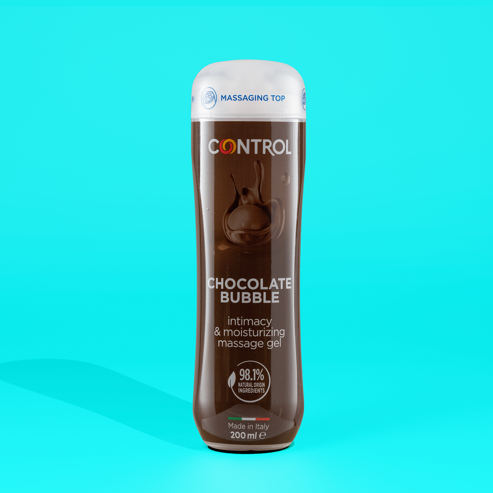 Control Bubble Chocolate Massagegel 200 ml 3 in 1 Schoko