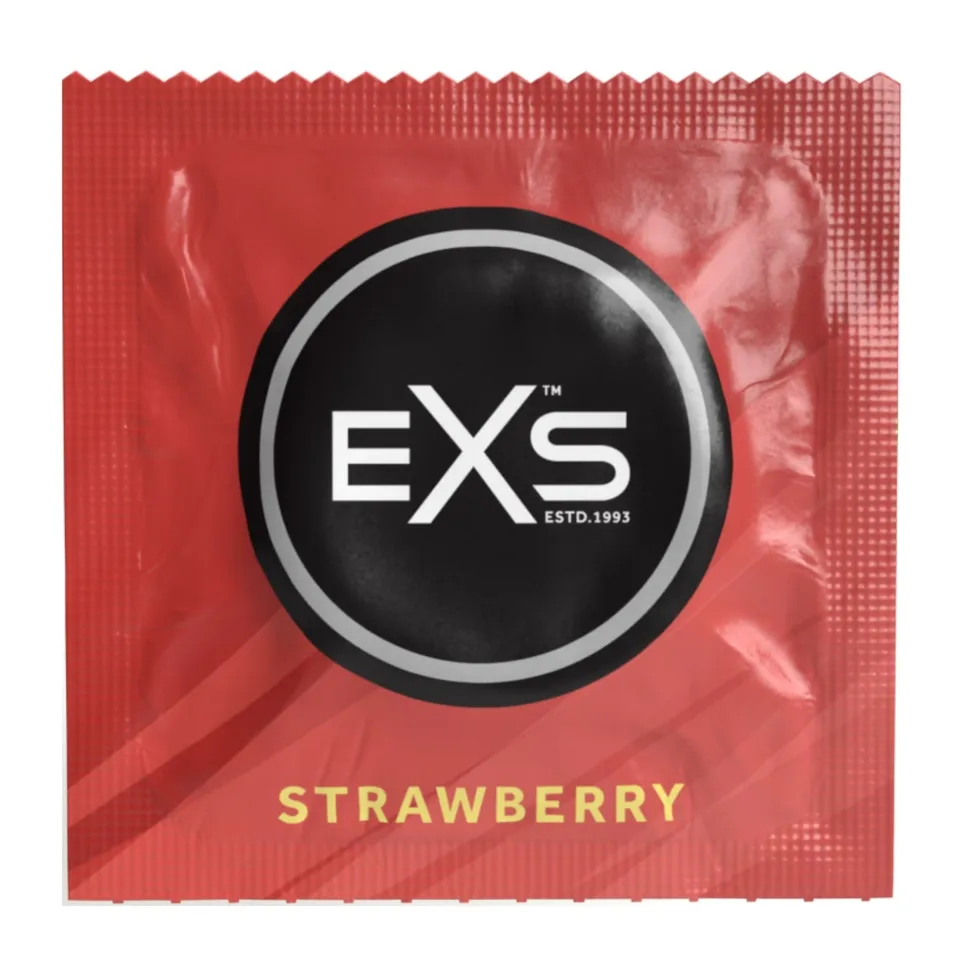 EXS Strawberry Kondome Erdbeere 54mm 100 Stück