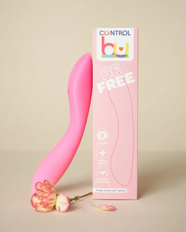 Control Be Free Vibrator 7 Stufen Silikon wasserdicht
