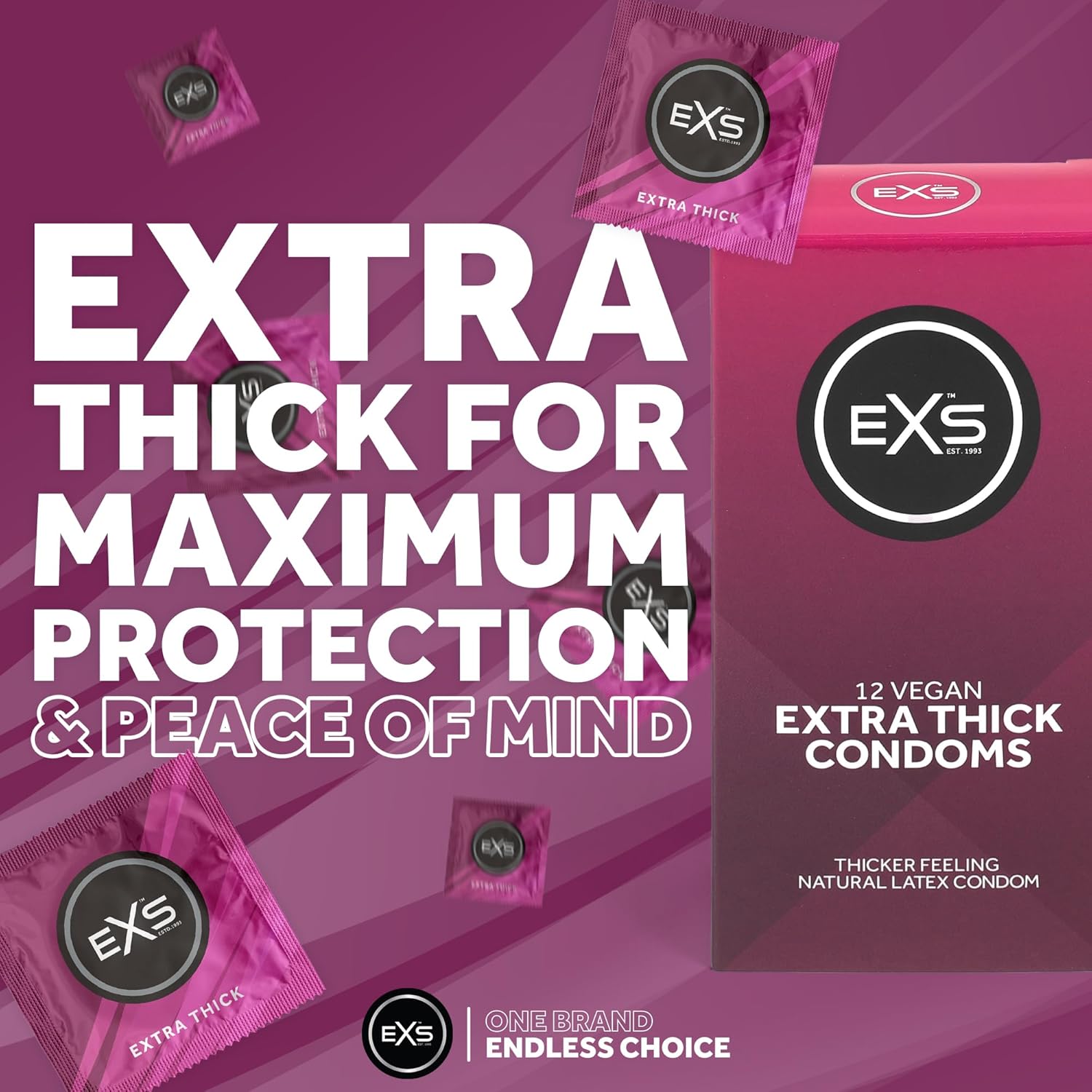 EXS Extra Thick 53mm Kondom 12 Stück dick