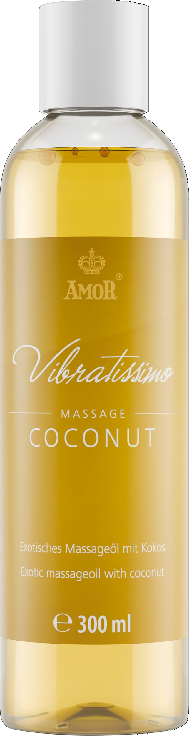 Vibratissimo Hot Moments Massageöl 300 ml mit Wärme-Effekt