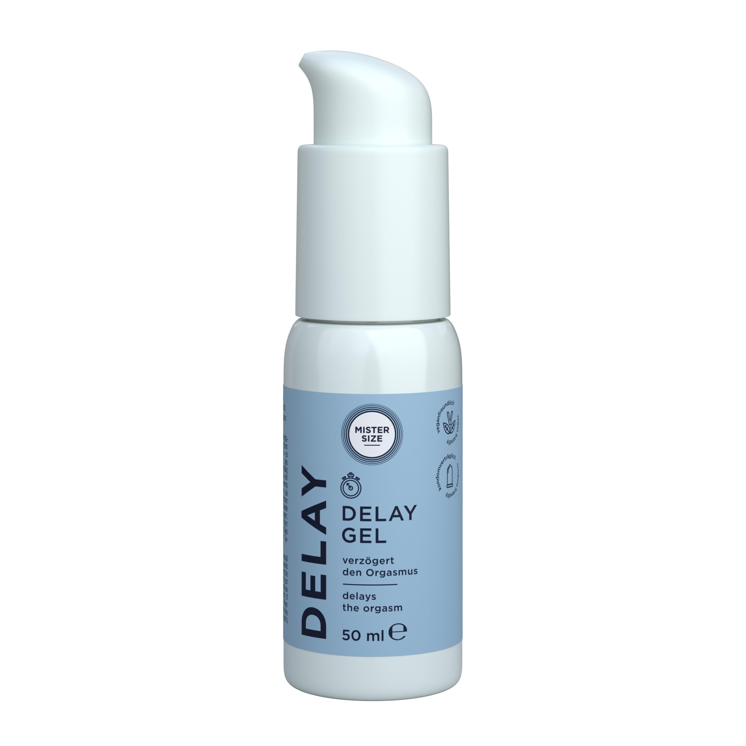 Mister Size Delay Gel 50 ml kühlend mit Nelkenöl