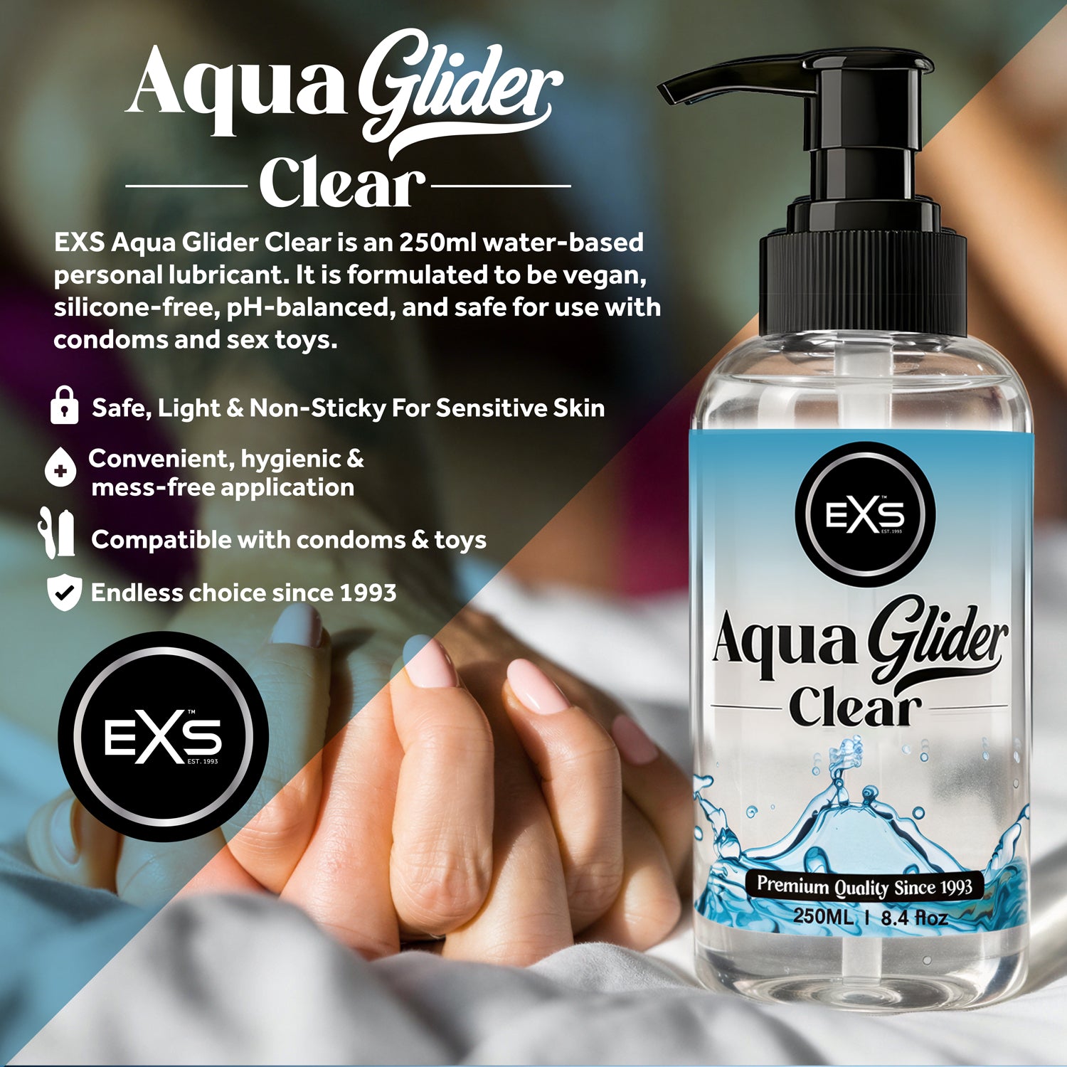 EXS AquaGlider Clear Gleitgel 250ml neutral