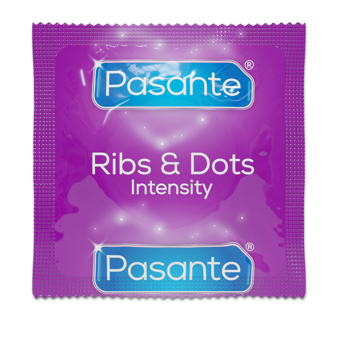 Pasante Intensity Kondome 3er gerippt genoppt Latex