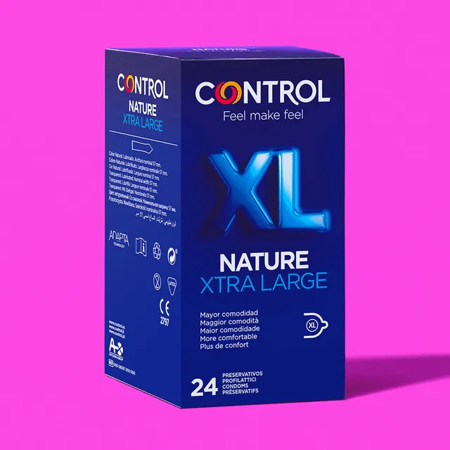 Control Nature Xtra Large Kondome 24 Stück große Größe
