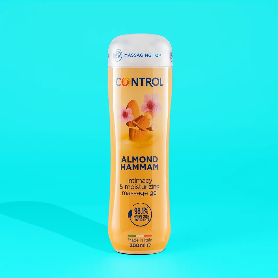 Control Gel Massagegel Almond Hammam 200 ml Mandel