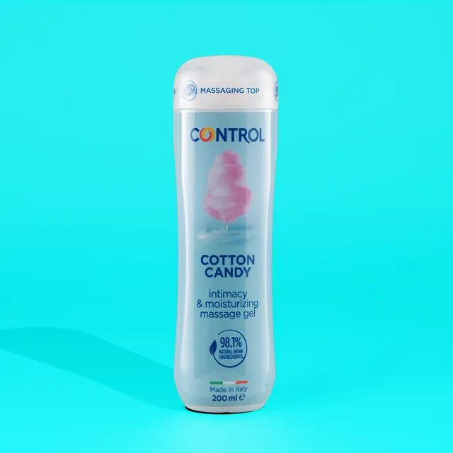 Control Gel 3in1 Gleitgel 200ml Zuckerwatte Massage