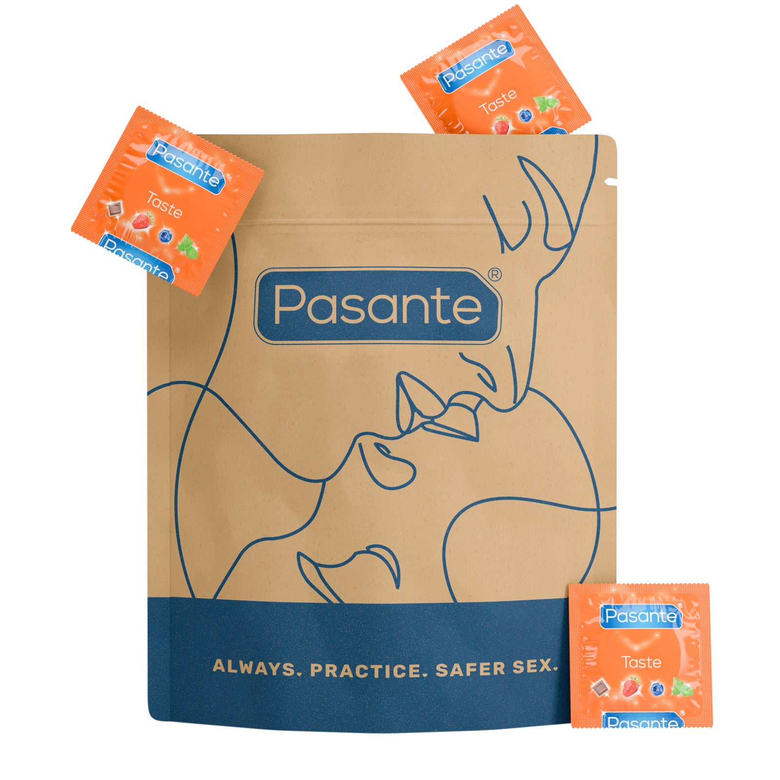 Pasante Taste Kondome 36 Stück mit Geschmack