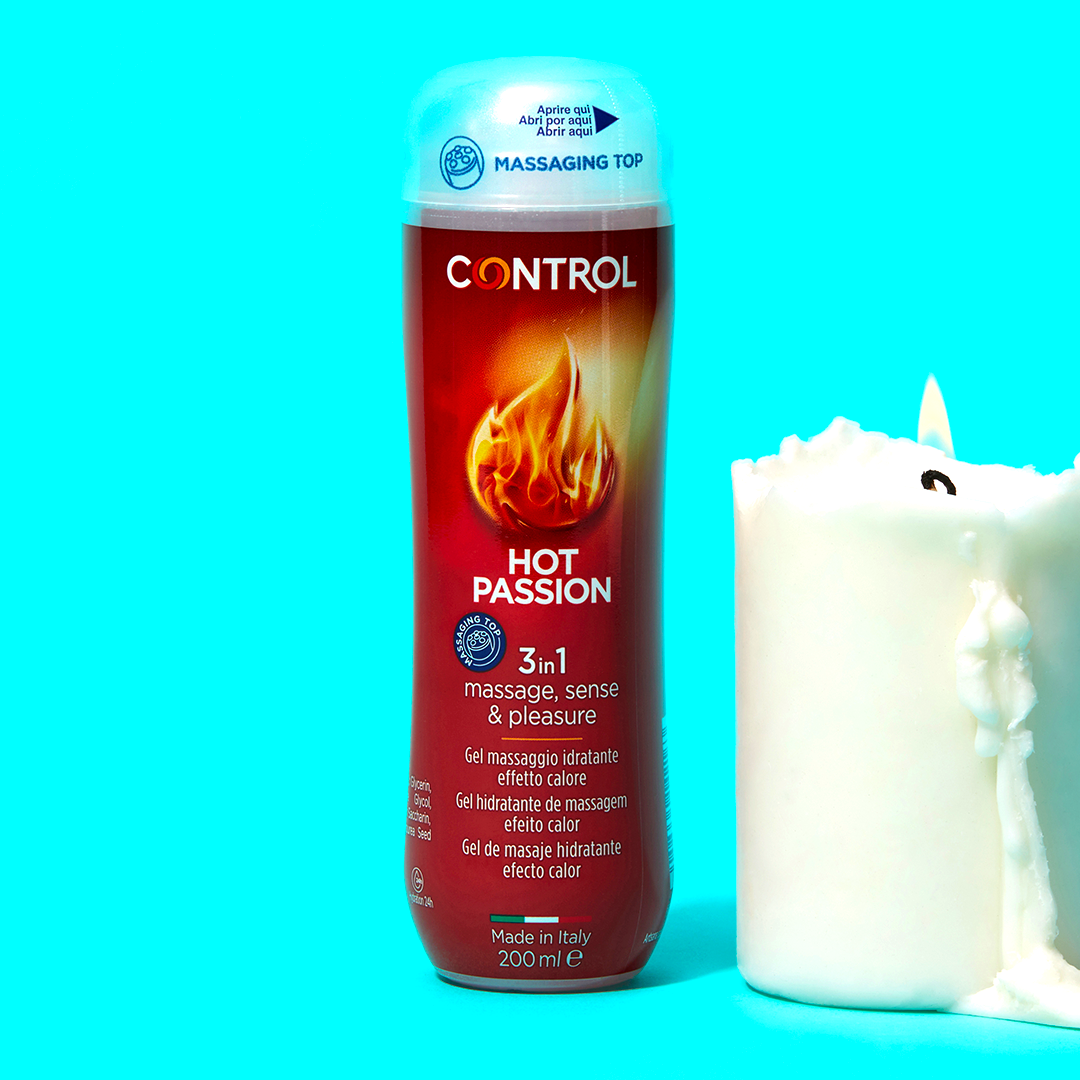 Control Hot Passion Massagegel 200 ml wärmend
