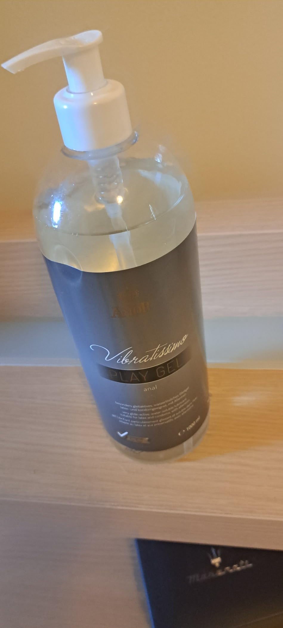 Vibratissimo Play Gel Anal Gleitgel 1000 ml extra gleitfähig
