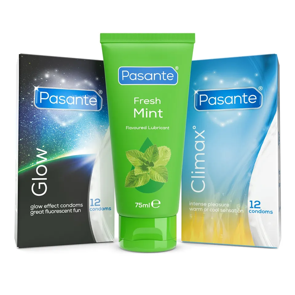 Pasante Variety Night to Remember Bundle Kondom Gleitgel