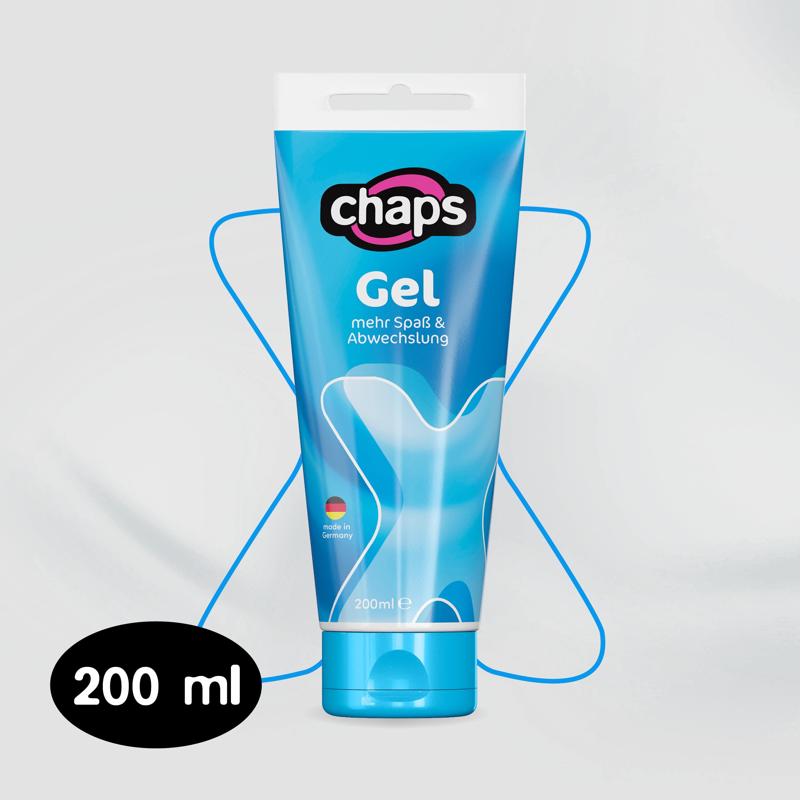 Chaps Gel Gleitgel wasserbasiert 200 ml farb- und geruchlos