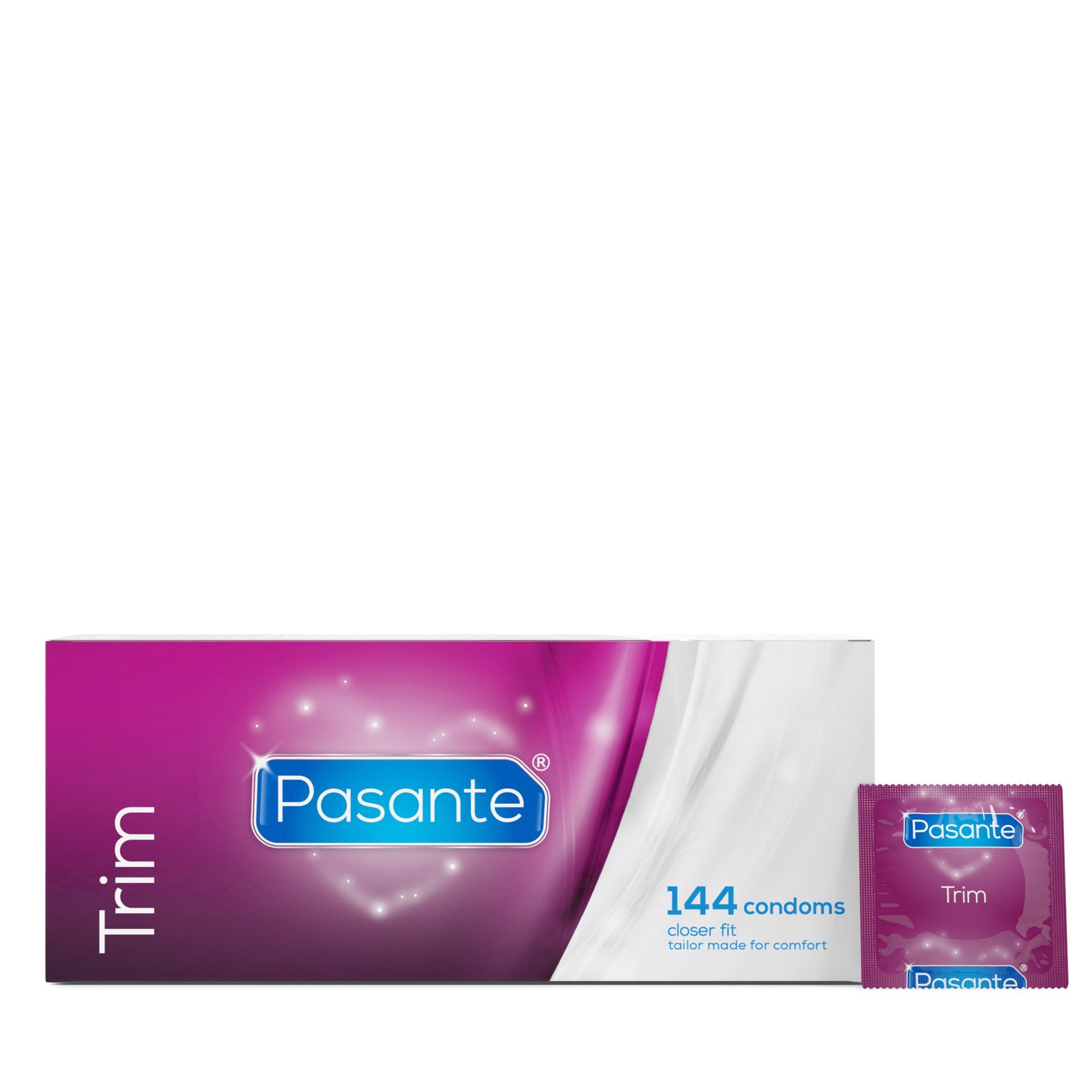 Pasante Trim Kondome 144er Box enge Passform 49 mm