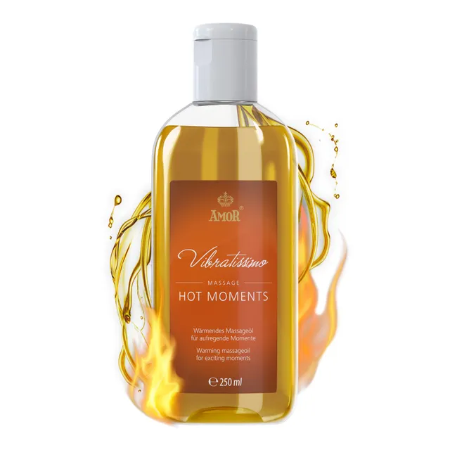 Vibratissimo Massageöl Hot Moments 250 ml wärmend