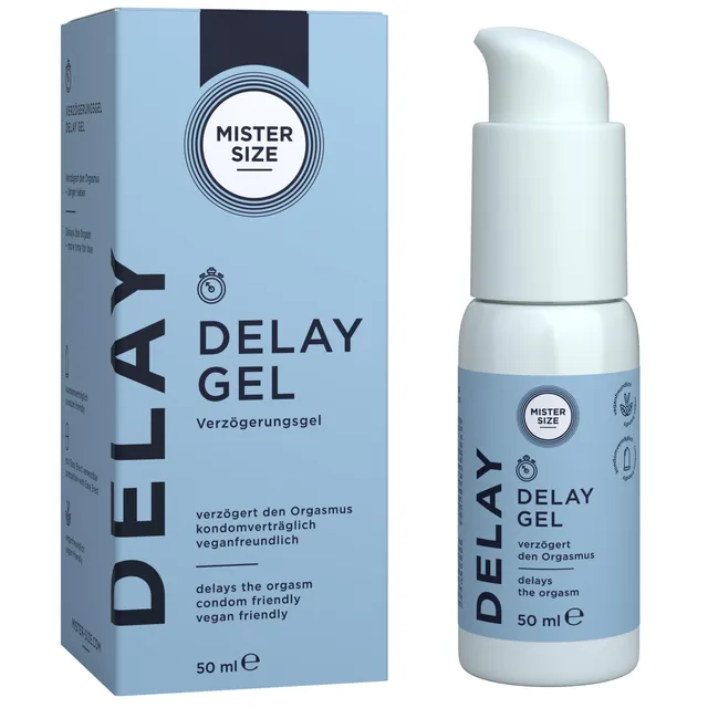 Mister Size Delay Gel 50 ml kühlend mit Nelkenöl