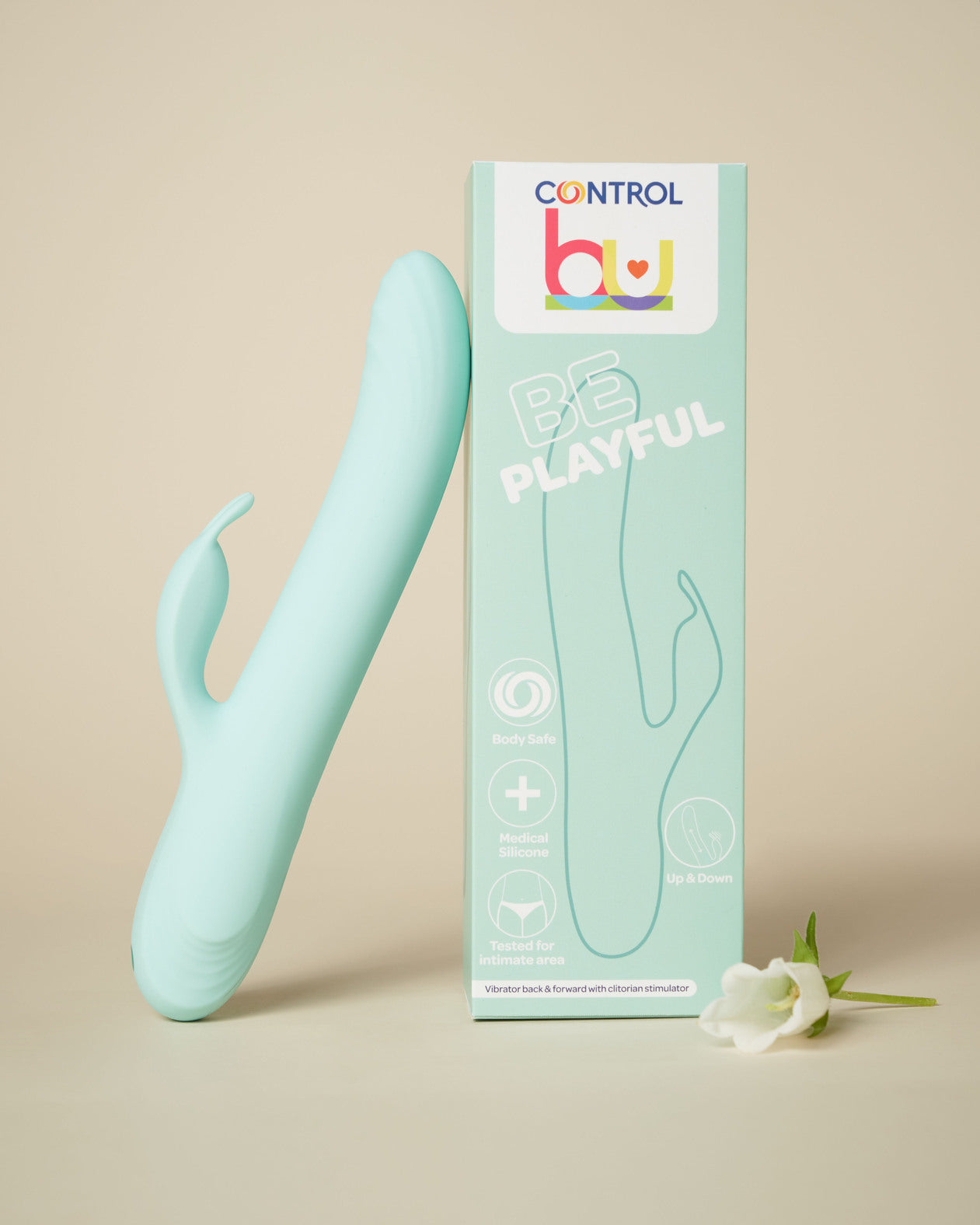 Control Be Playful Rabbit Vibrator USB aufladbar