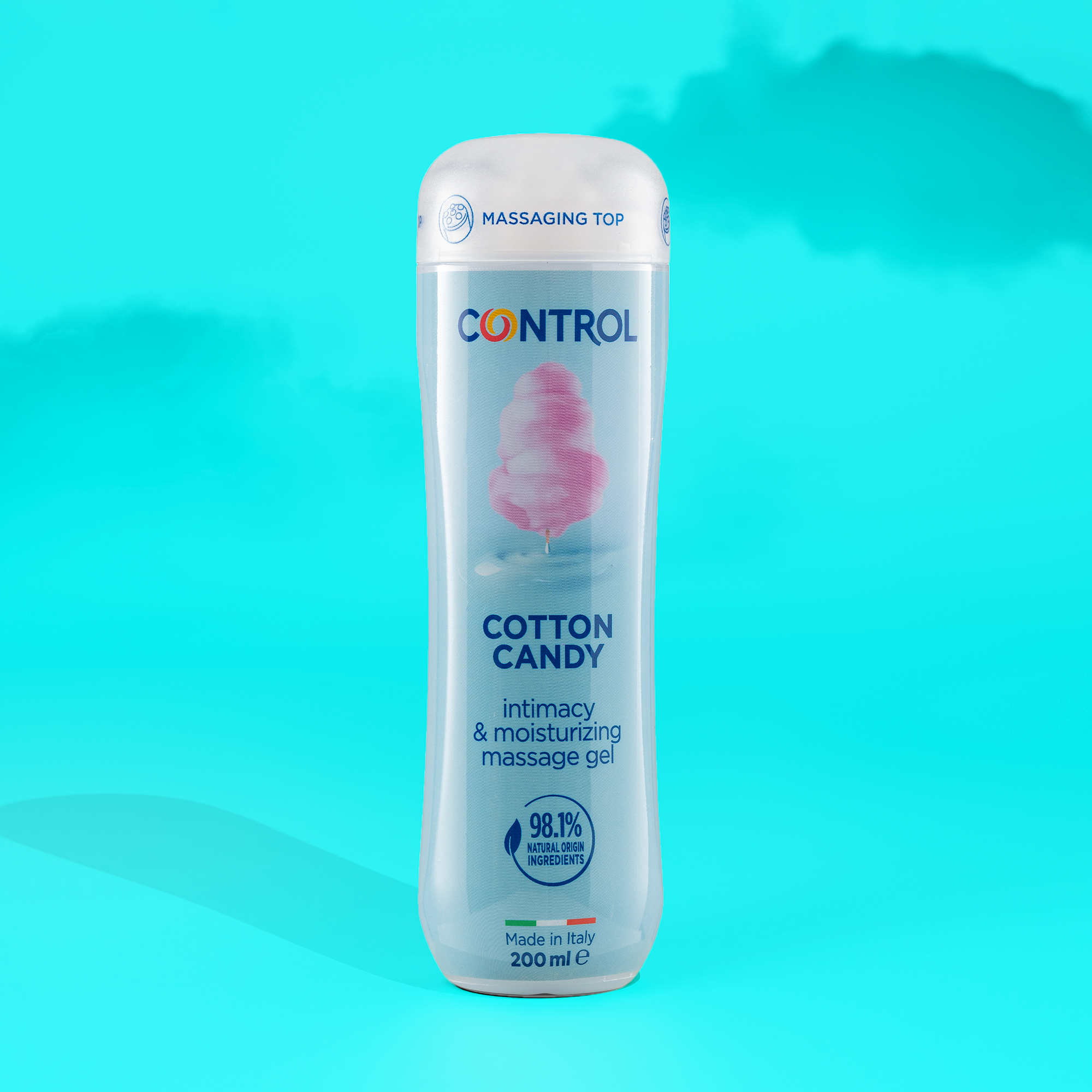 Control Gel 3in1 Gleitgel 200ml Zuckerwatte Massage