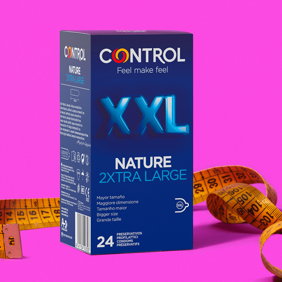 Control Nature XXL Kondome 24 Stück 60 mm transparent