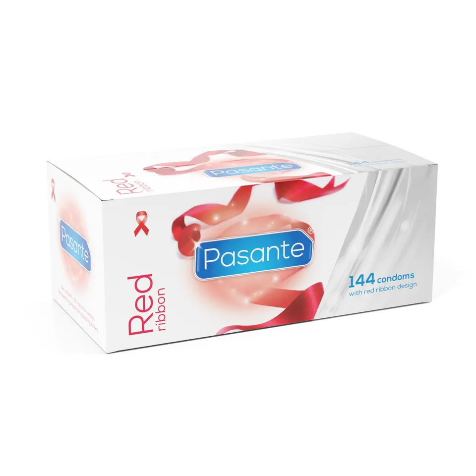Pasante Red Ribbon Kondome 144 Stück Standard