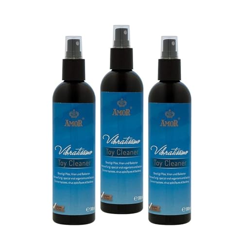 Vibratissimo Toy Cleaner Spray 3x300 ml ohne Alkohol