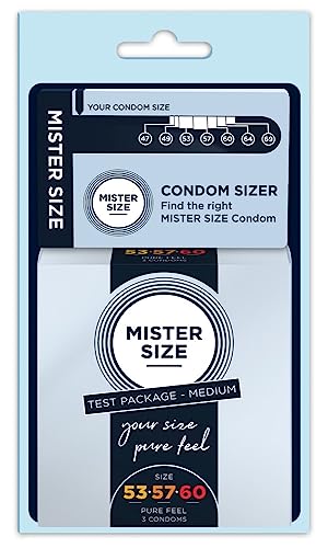 Mister Size Size Kit Medium Kondom 3er 53-57-60 mit Sizer