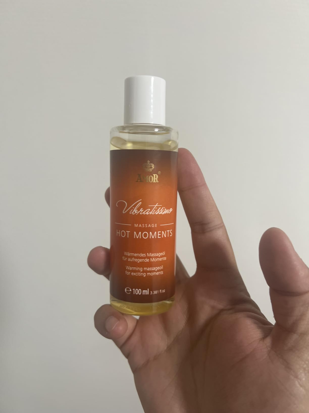 Vibratissimo Massageöl Hot Moments 250 ml wärmend