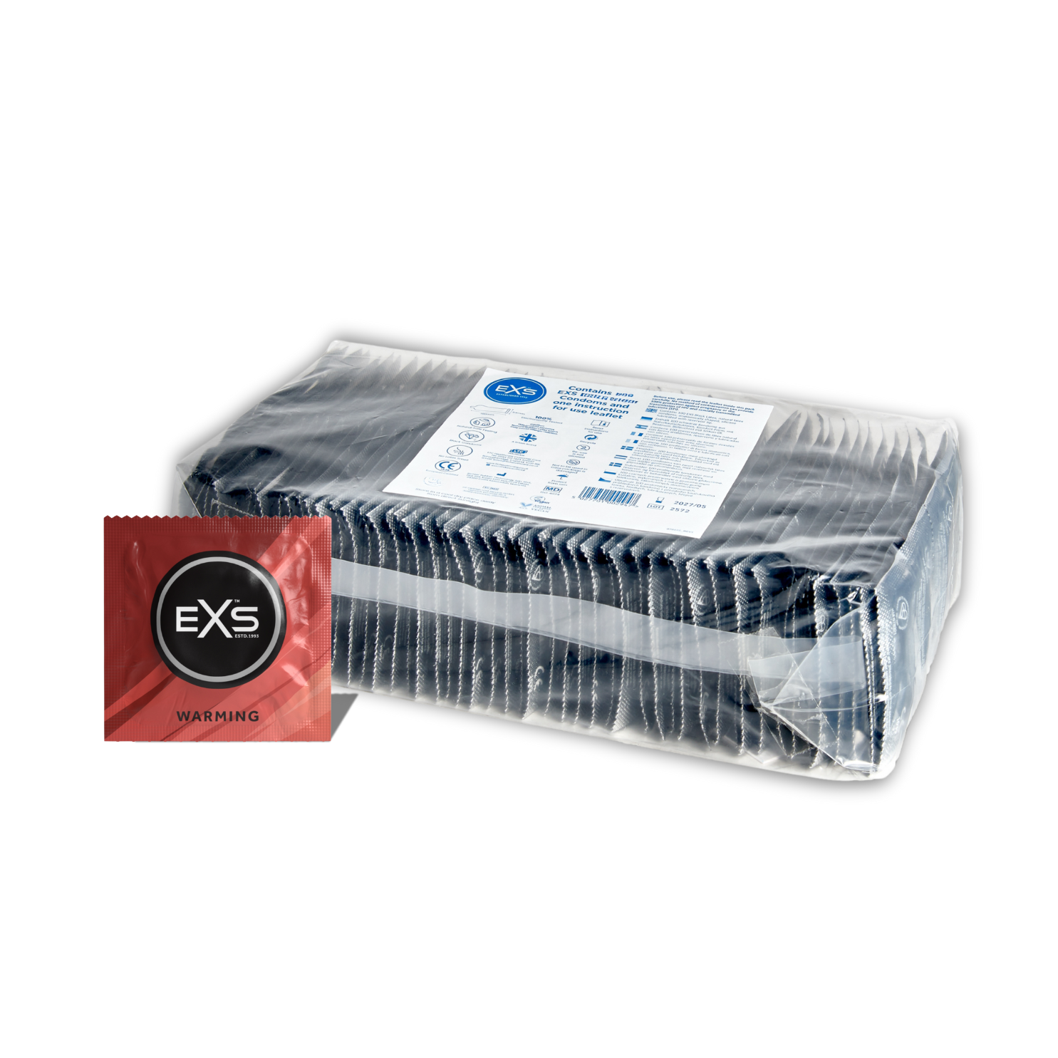 EXS Warming Kondome 144 Stück 54 mm wärmend