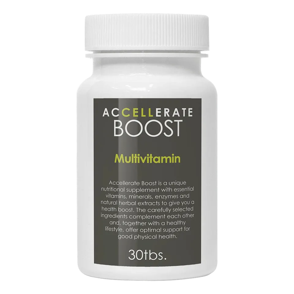 MaleEdge Accessories Accellerate Boost Tabletten Folat Eisen Zink