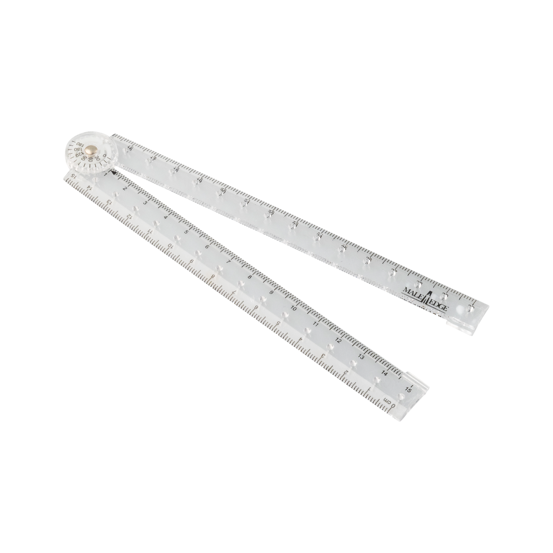 MaleEdge Ruler Messlineal Messgerät cm Inch