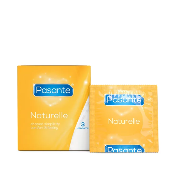 Pasante Naturelle Kondome 3 Stück Standard 54 mm