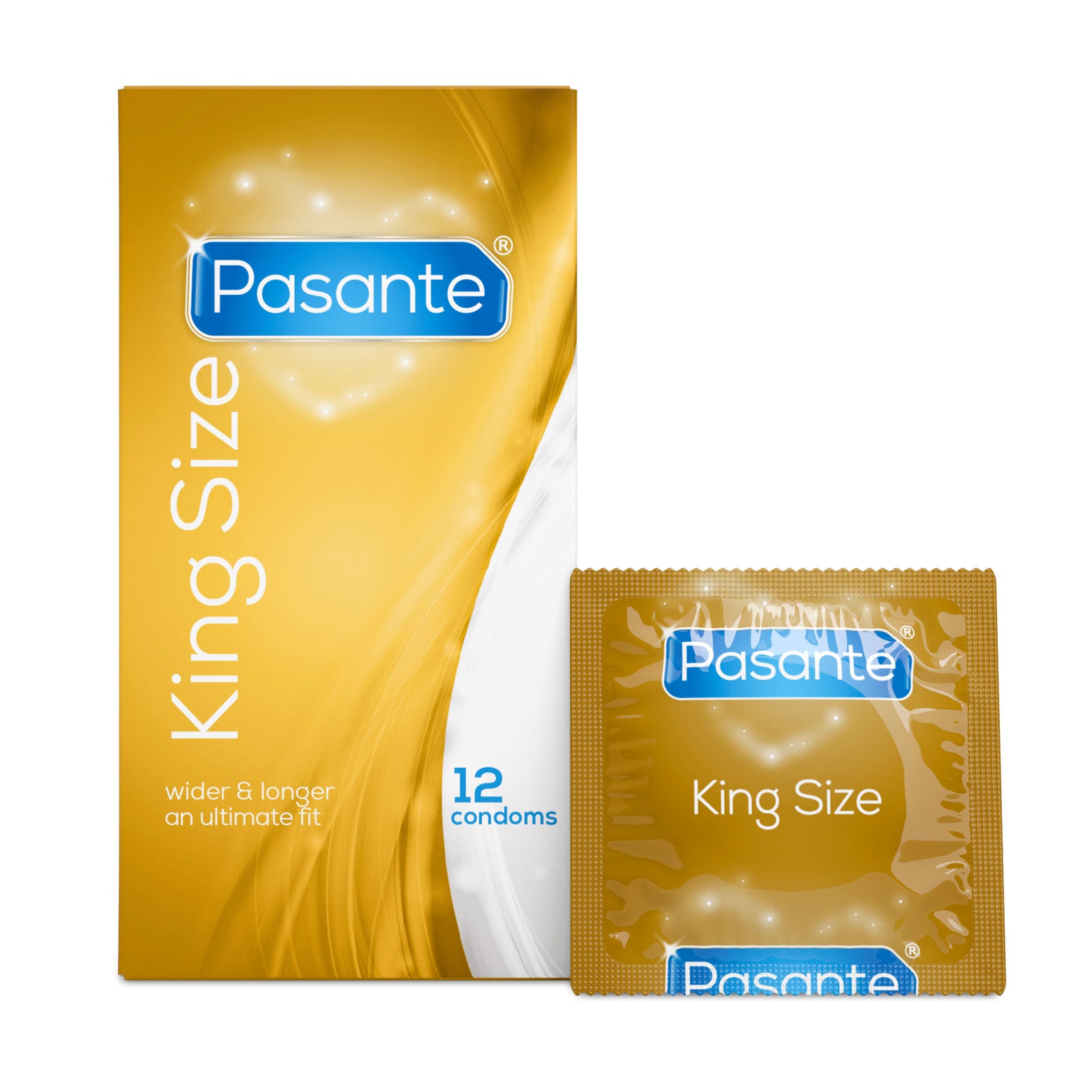 Pasante King Size Kondome 12 Stück groß 60mm Latex