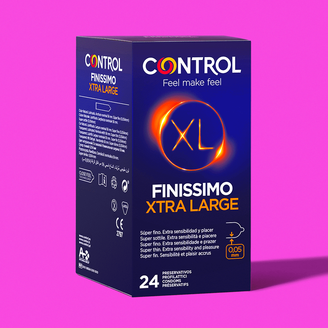 Control Finissimo Xtra Large Kondome 24 Stück hauchdünn